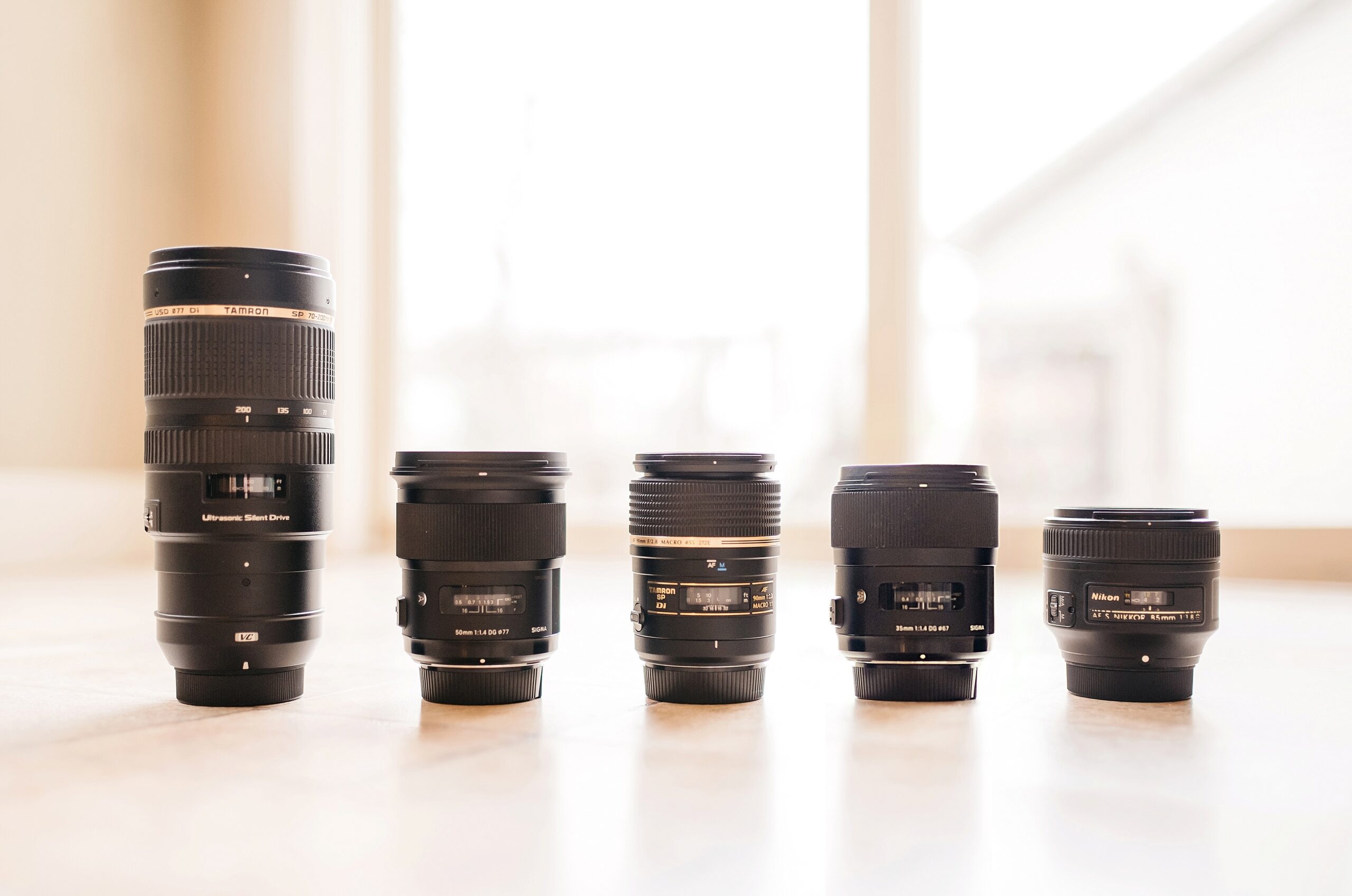 what's in my bag lens lineup
