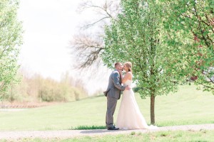 Wea Creek Orchard Wedding first look