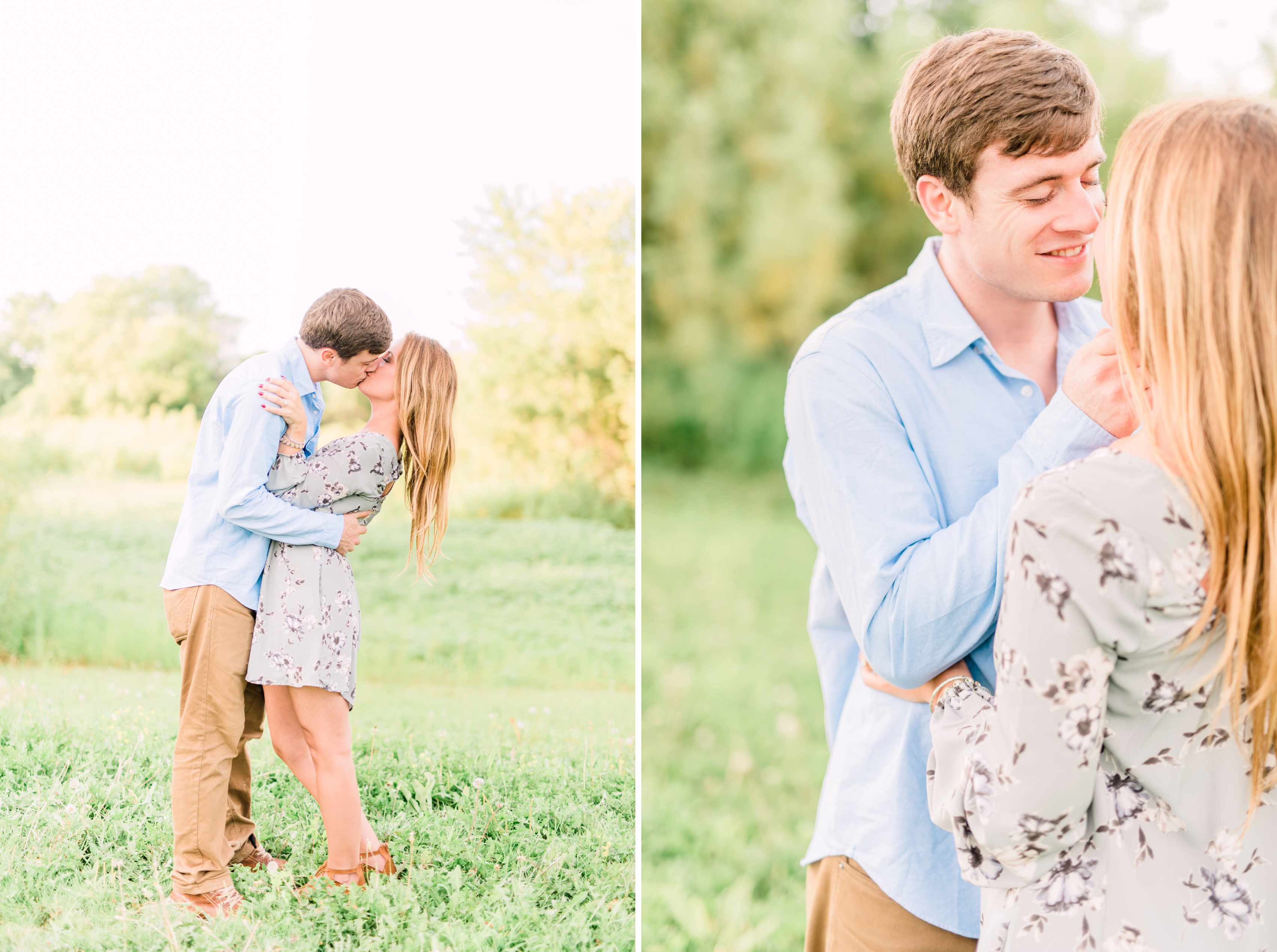 Wild Garden Engagement Session {Emma & Conor} - Bailey Elle Photography