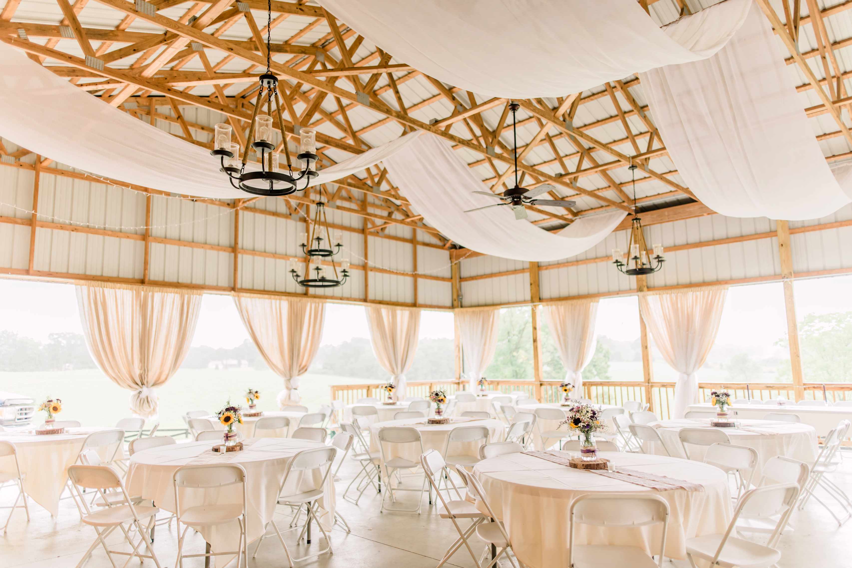 The loft at walnut hill farm wedding