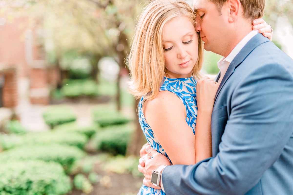 indianapolis engagement session fountain square