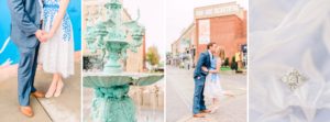 Fountain Square Indianapolis Engagement