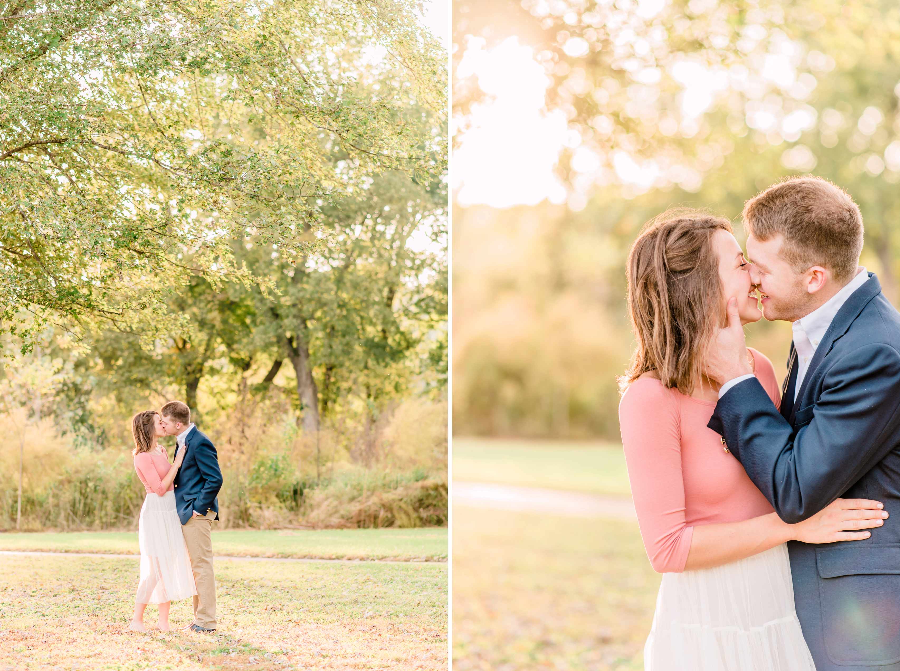 lafayette Indiana sunset engagement session