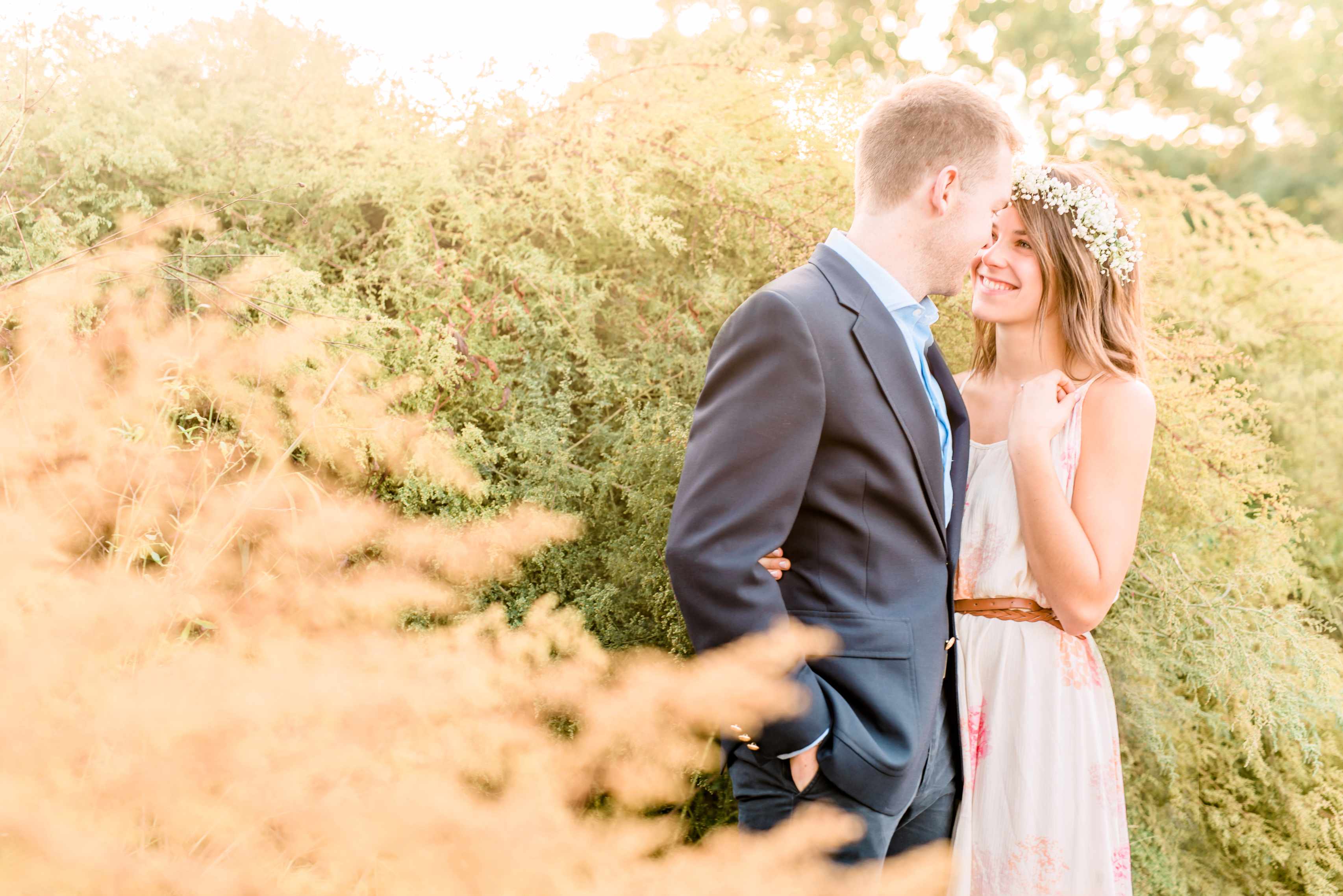 lafayette Indiana sunset engagement session