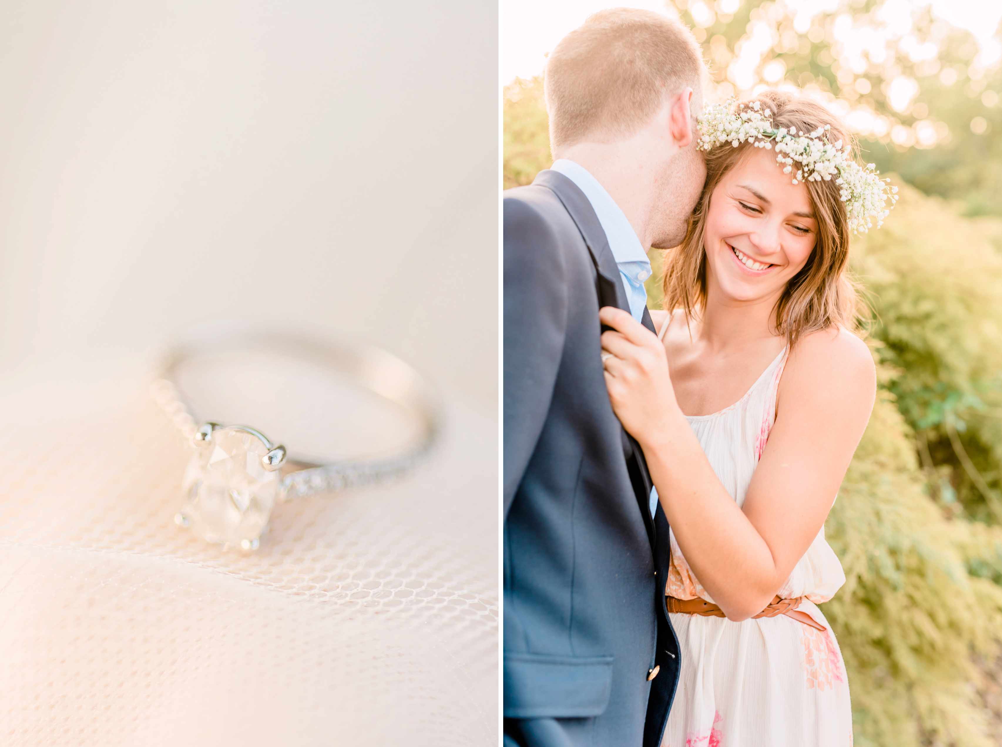 lafayette Indiana sunset engagement session