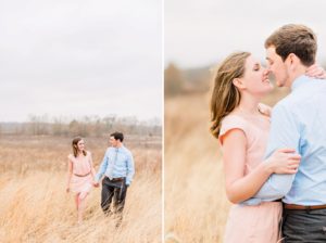 Windy Indiana Engagement Session