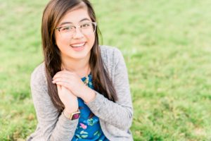 Spring Senior Session at the Park lafayette indiana