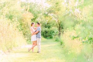 Golden Hour Fairfield Lakes, Indiana Engagement