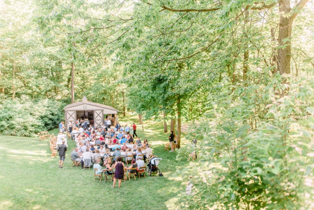Indiana Summer Backyard Wedding