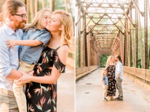 Davis Ferry Bridge Indiana Family Session