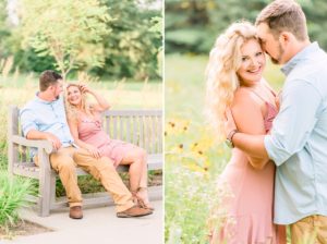 Holliday Park Indianapolis Engagement
