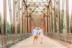 Davis Ferry Bridge Indiana Engagement Session