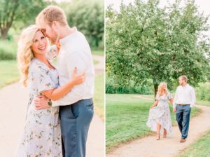 Indiana Summer Night Engagement
