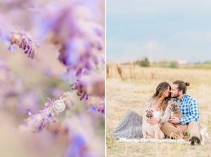 Boulder, Colorado engagement session red rocks