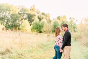 Fairfield Lakes Autumn Engagement