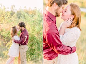 Fairfield Lakes Autumn Engagement