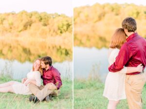 Fairfield Lakes Autumn Engagement