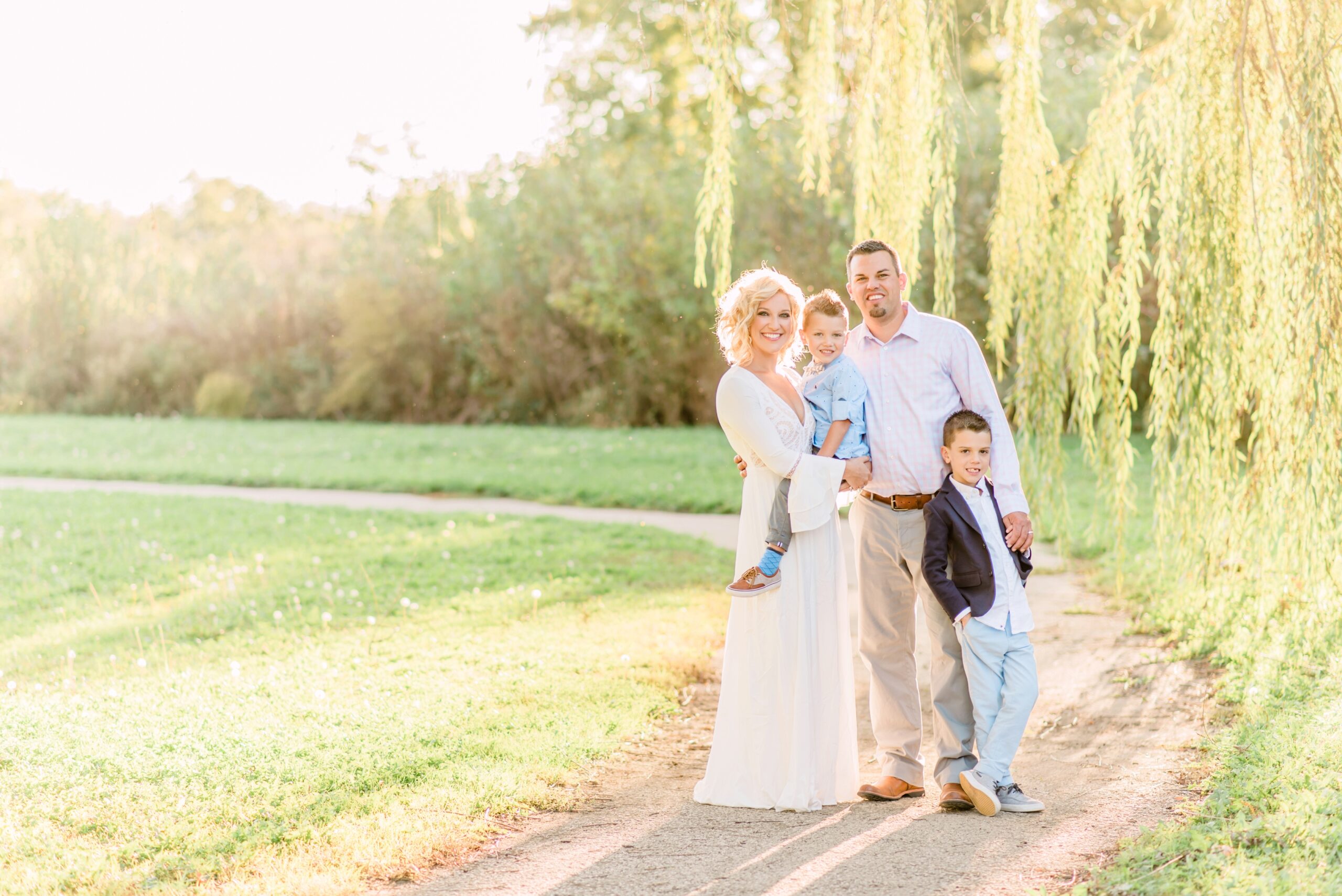 Sunset Family Session Lafayette Indiana