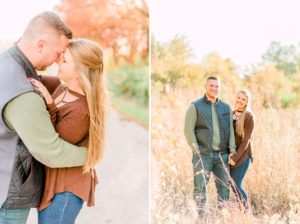 Autumn Engagement Session Lafayette Indiana Photographer