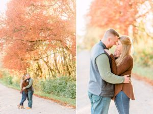 Autumn Engagement Session Lafayette Indiana Photographer