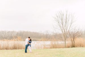Fairfield Lakes Spring engagement