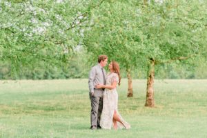 River Road Park Spring Engagement