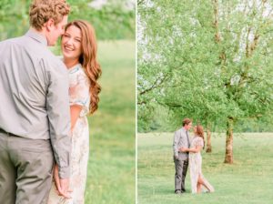 River Road Park Spring Engagement