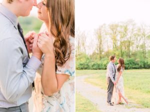 River Road Park Spring Engagement