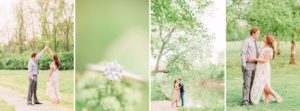 River Road Park Spring Engagement