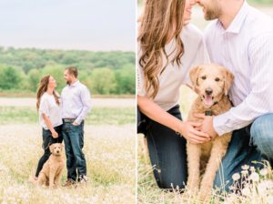 Whimsical Spring Engagement Lafayette Indiana