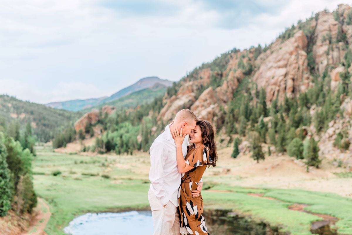 Colorado Springs Portrait Engagement Session
