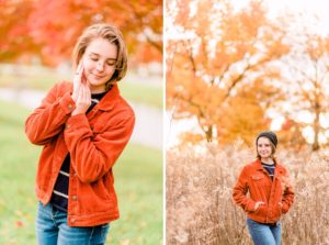 Autumn Indiana Senior Session