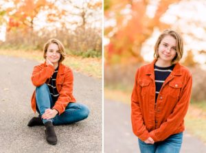 Autumn Indiana Senior Session