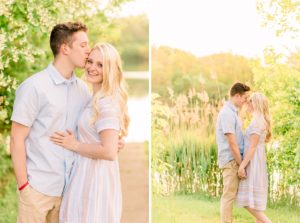 Spring Engagement Lafayette, Indiana Wedding Photographer