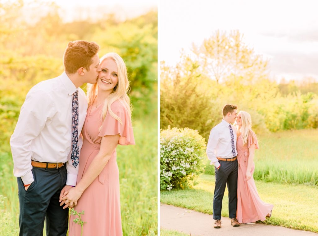 Spring Engagement Lafayette, Indiana Wedding Photographer
