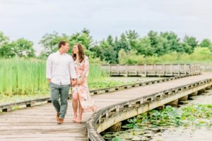 West Park Summer Engagement Session Indiana Photographer