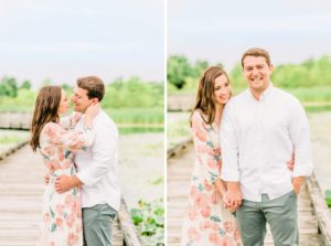 West Park Summer Engagement Session Indiana Photographer