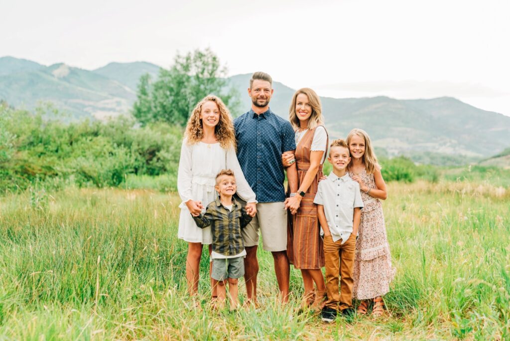 Rainy Utah Family Session Indiana Family Photographer