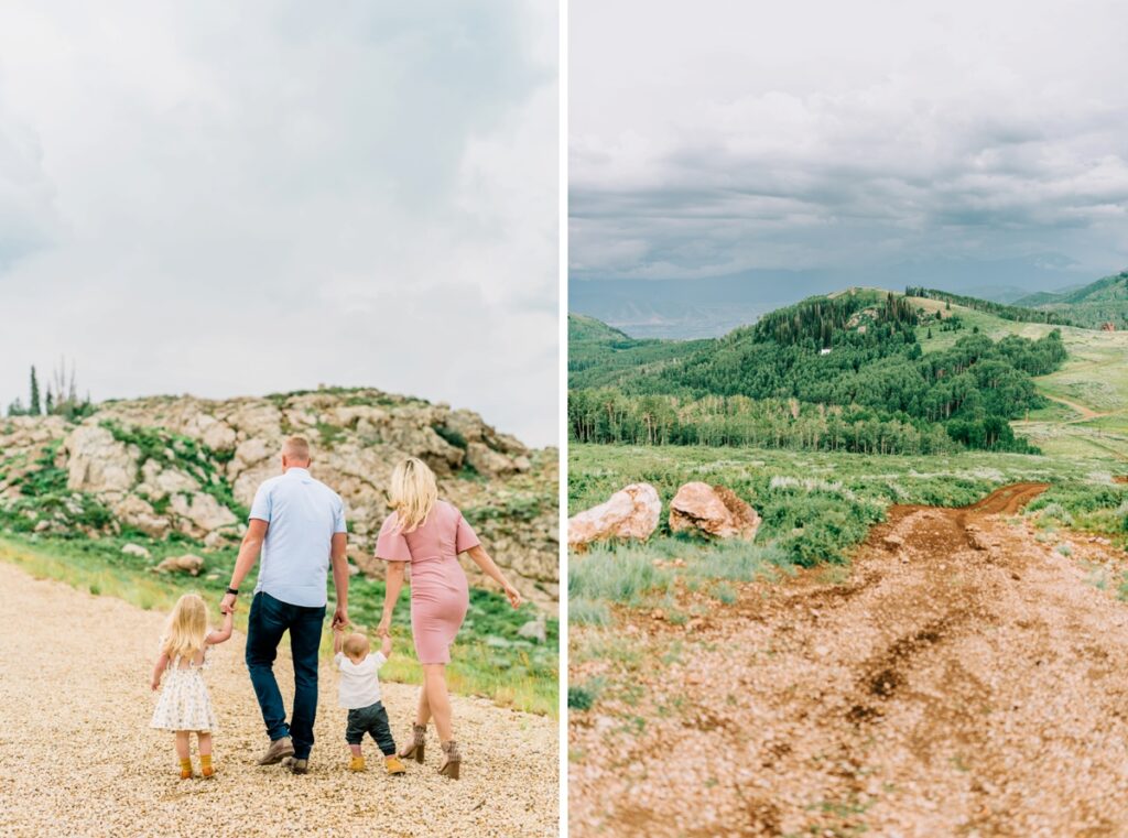 Windy Utah Family Session Finding Joy in Chaos