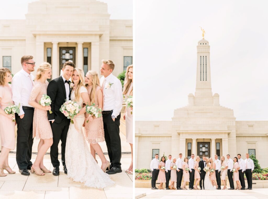 Indianapolis LDS Temple Wedding Ritz Charles Conner Prairie Wedding Indianapolis Wedding Photographer