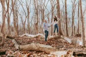 Quiet Indiana Winter Engagement Session Elopement Photographer Colorado Utah Oregon Washington Photographer