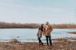Quiet Indiana Winter Engagement Session Elopement Photographer Colorado Utah Oregon Washington Photographer