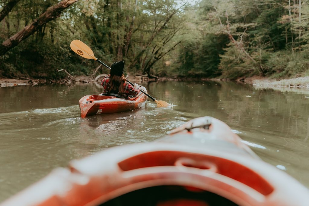 Red River Gorge Camping Trip kayaking