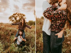 Indiana Sunset Engagement