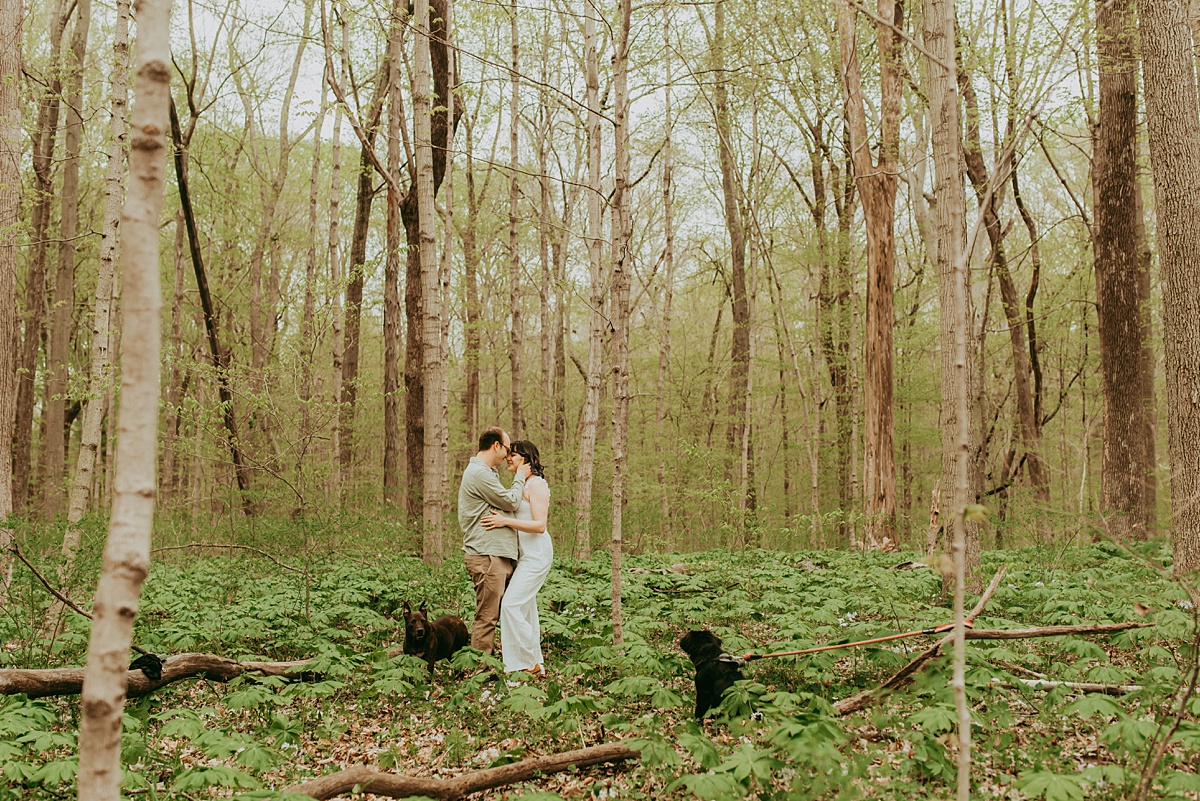 Spring Shades State Park Engagement