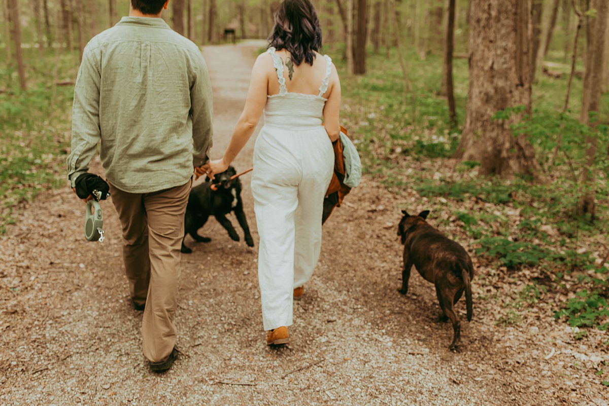 Spring Shades State Park Engagement