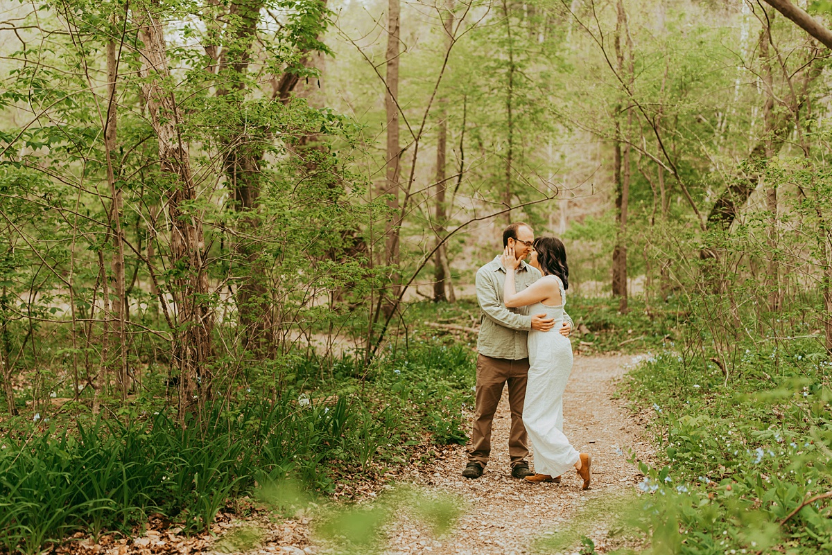 Spring Shades State Park Engagement indiana wedding photographer intimate wedding photographer elopement photographer
