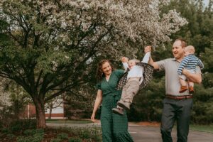 Spring Brownsburg Family Session