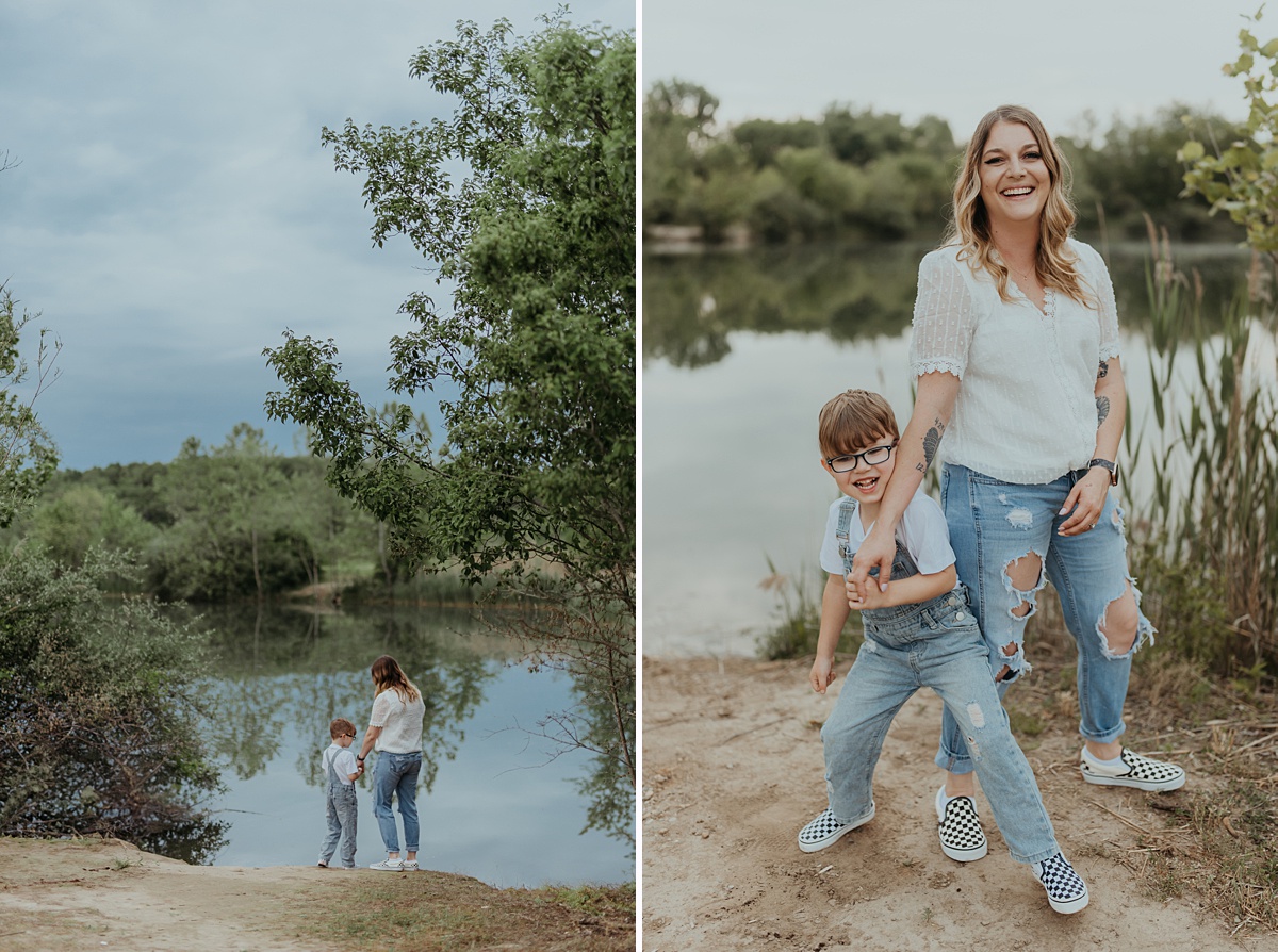 Rainy Indiana Mommy & Me Session