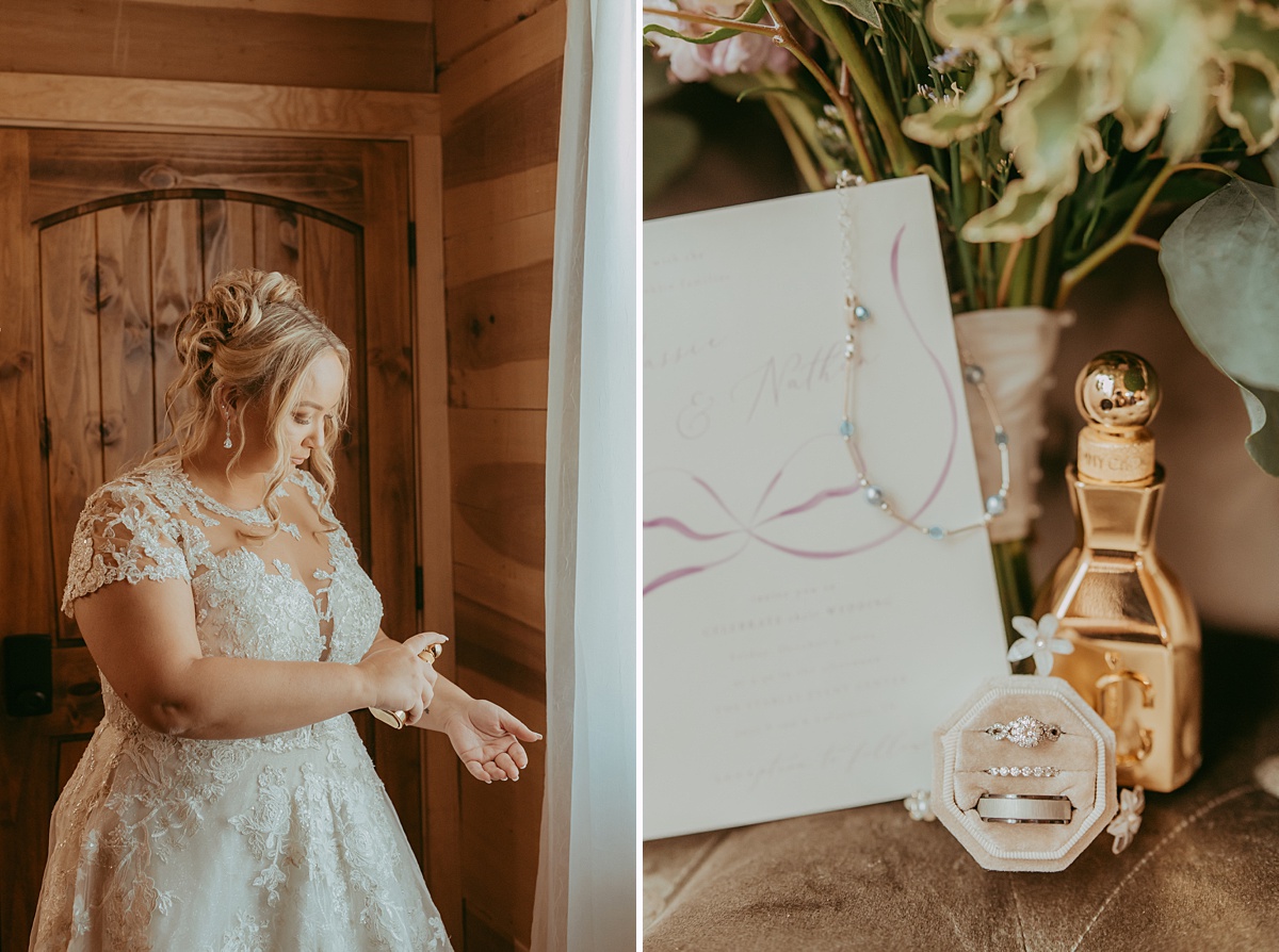 Indiana autumn wedding at The Stables